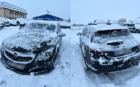 Mașină căutată în Elveția, oprită la frontiera din Foeni