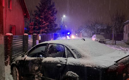 ACCIDENT RUTIER ÎN SÂNNICOLAU MARE, O TÂNĂRĂ RĂNITĂ DUPĂ CE O MAȘINĂ A LOVIT UN STÂLP