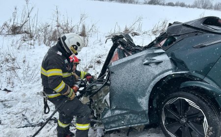 ȘOFERUL IMPLICAT ÎN ACCIDENT A MURIT