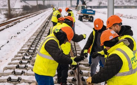 LUCRĂRILE DE MODERNIZARE PE LOTUL 2 LUGOJ–TIMIȘOARA EST AU FOST RELUATE CONFORM GRAFICULUI