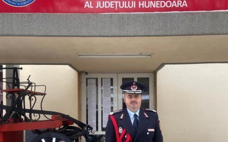 UN COLONEL DE VALOARE AL ISU HUNEDOARA A TRECUT ÎN REZERVĂ