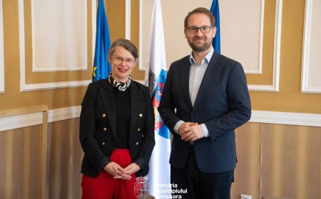 Dominic Fritz, întâlnire cu ambasadoarea Suediei