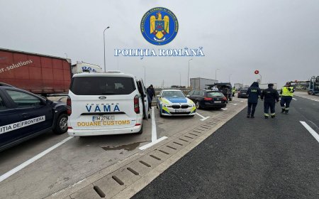 Acțiune cu efective mărite pe Autostrada A1 Deva–Nădlac