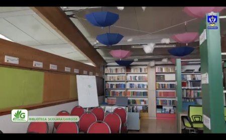 ȘCOALA GIMNAZIALĂ GHIRODA ARE BIBLIOTECĂ