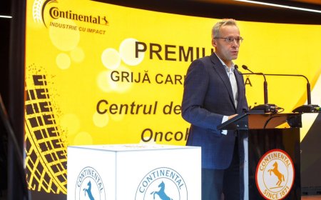 OncoHelp, premiată de Continental Anvelope România