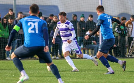 Politehnica Timișoara joacă al doilea amical al iernii
