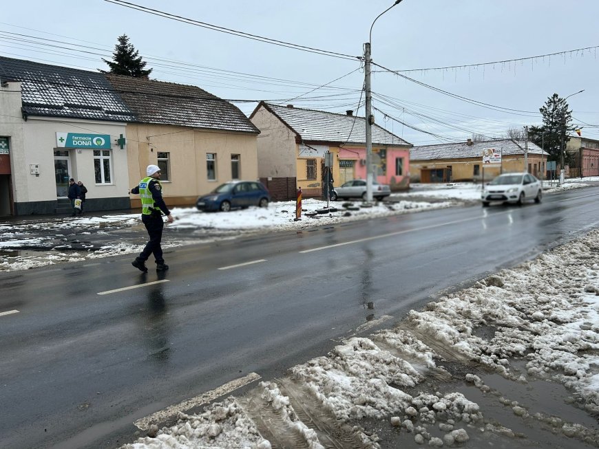 COD GALBEN ÎN TIMIȘ: POLIȚIA, ÎN TEREN PENTRU SIGURANȚA TRAFICULUI RUTIER