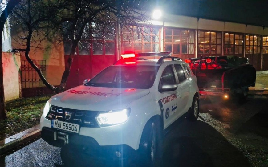 ALERTĂ ÎN HUNEDOARA: IGSU A MOBILIZAT FORȚE DIN MAI MULTE JUDEȚE PENTRU GESTIONAREA SITUAȚIEI