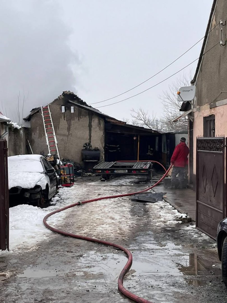 INTERVENȚIE A POMPIERILOR LA GRABAȚ: AUTORITĂȚILE REAMINTESC REGULILE ESENȚIALE DE PREVENIRE A INCENDIILOR