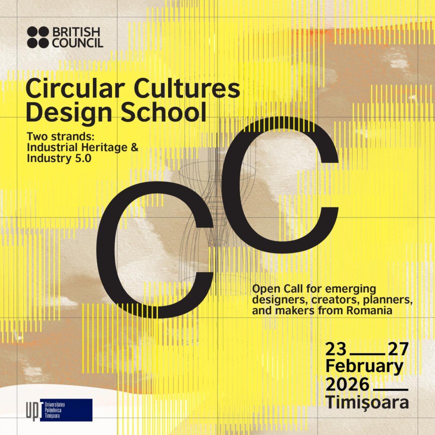 Școala de Design Circular Cultures ajunge pentru prima dată în România