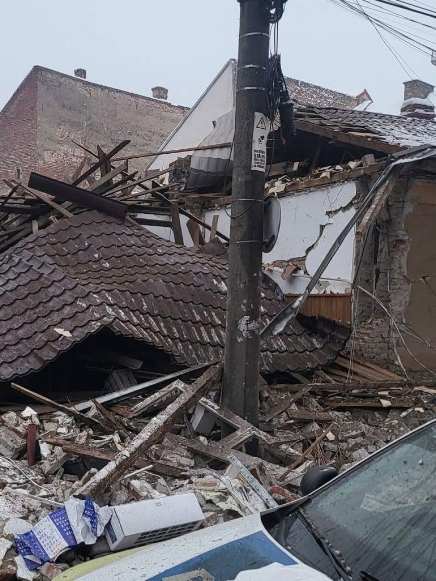 EXPLOZIE LA SEDIUL POLIȚIEI DIN LUGOJ