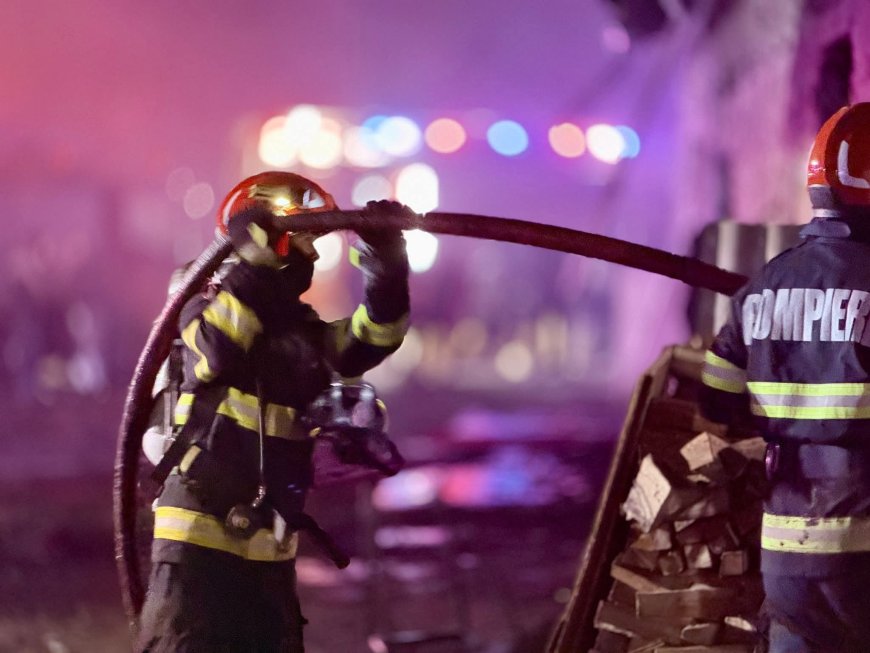 INCENDIU LA JIMBOLIA