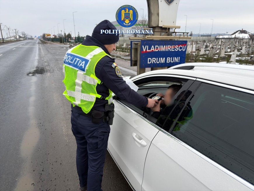 Șoferi sancționați pe DN 7
