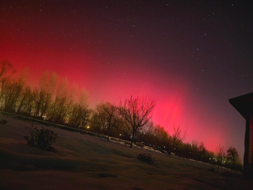 AURORA BOREALĂ, VIZIBILĂ ÎN JUDEȚUL TIMIȘ
