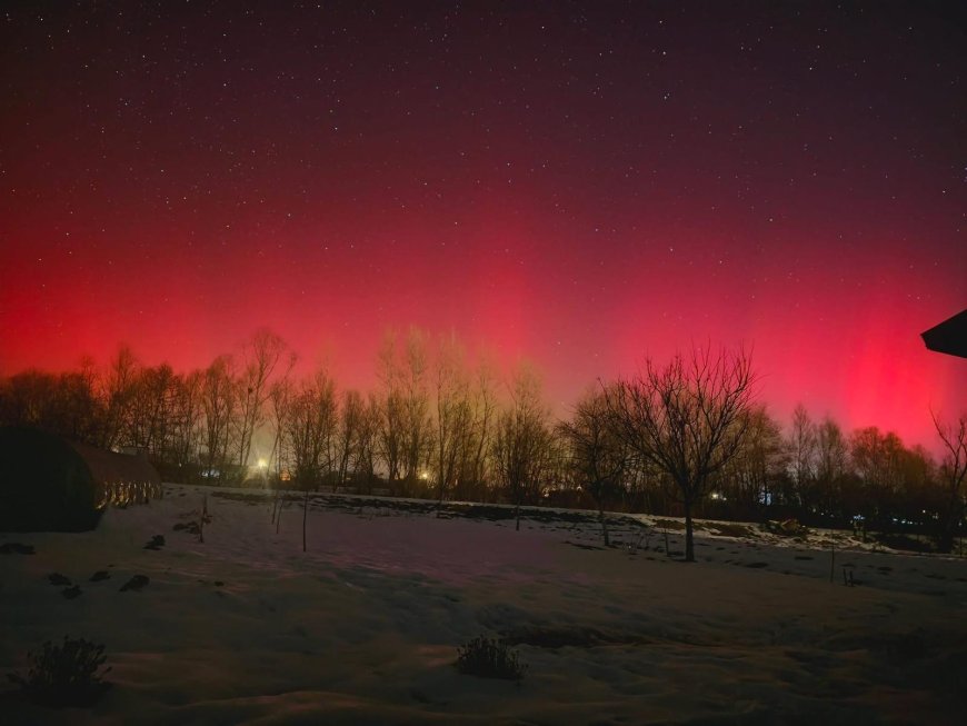 AURORA BOREALĂ, VIZIBILĂ ÎN JUDEȚUL TIMIȘ