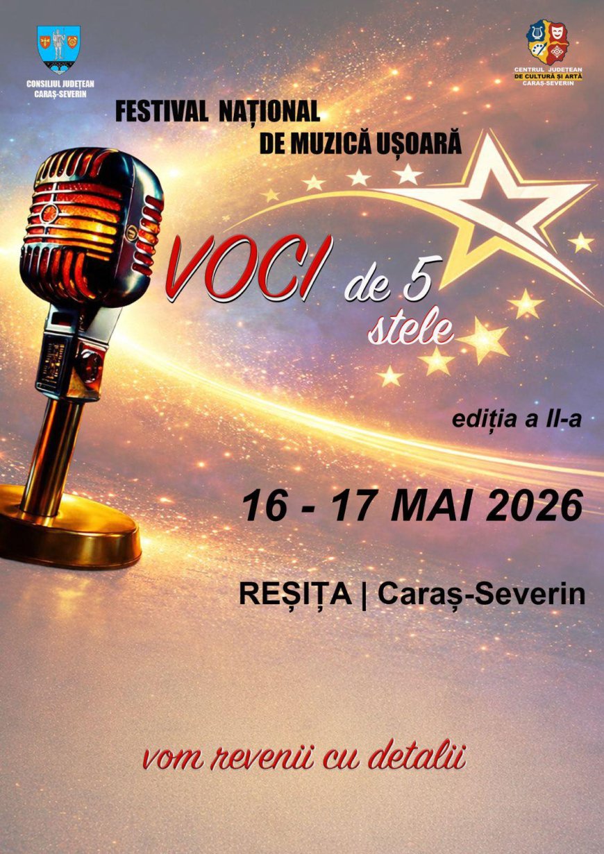 REȘIȚA CAUTĂ VOCI DE CINCI STELE