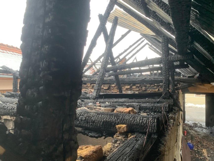Incendiu la Eftimie Murgu: trei case afectate