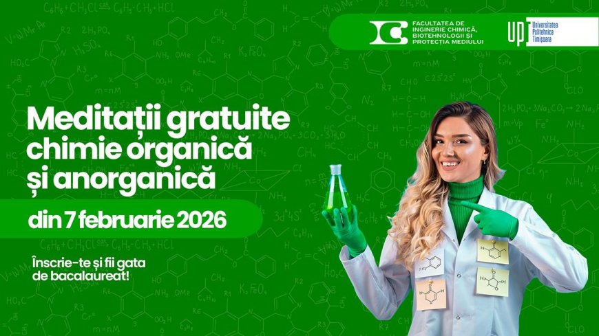 UPT oferă cursuri gratuite de pregătire pentru bacalaureat și admitere în 2026