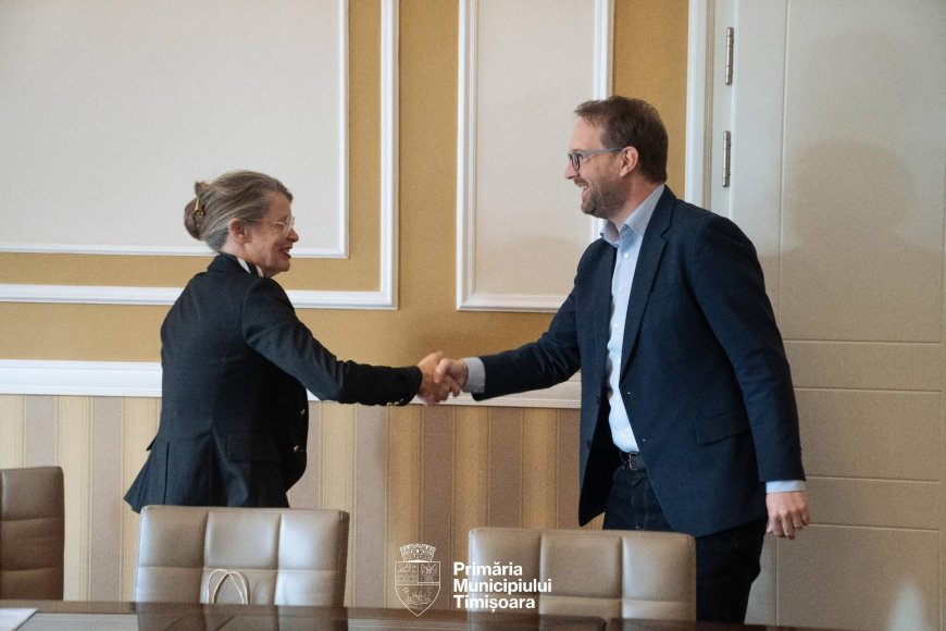 Dominic Fritz, întâlnire cu ambasadoarea Suediei