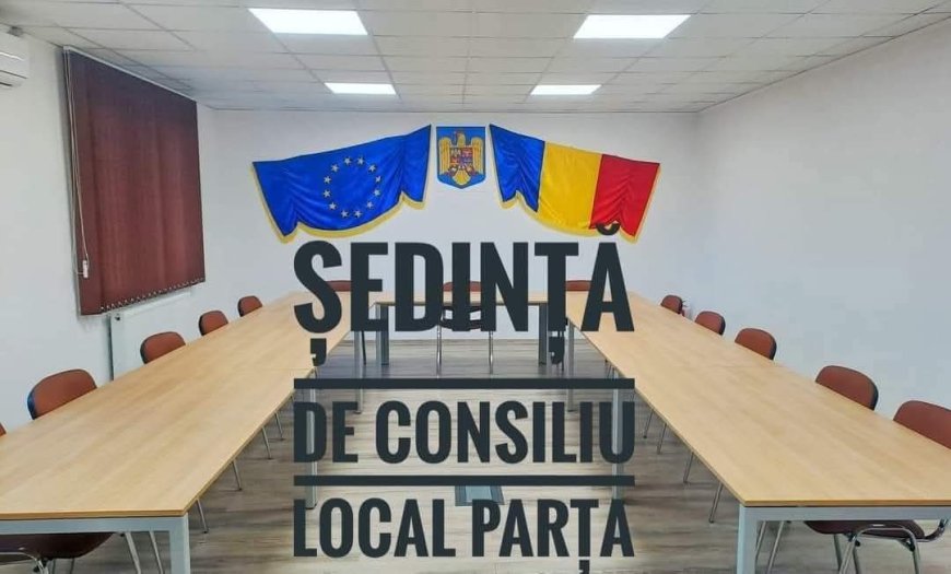 ȘEDINȚĂ DE CONSILIU LOCAL LA PARȚA CU PUBLICUL