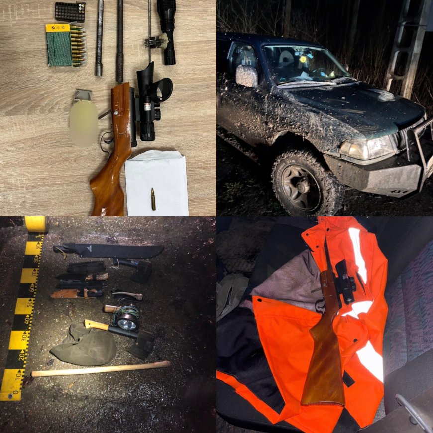 PRINS BEAT LA VOLAN, FĂRĂ PERMIS ȘI CU O ARMĂ DE VÂNĂTOARE
