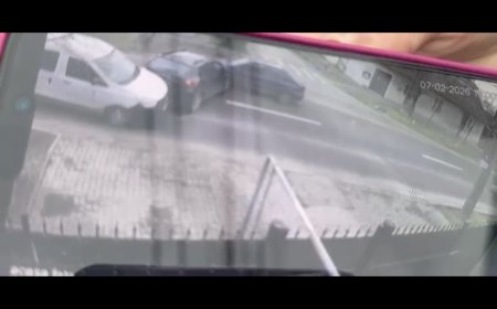 CARAMBOL ÎNTR-O INTERSECȚIE DIN TIMIȘOARA