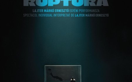 „Ruptură”, one-man show cu Lajter Márkó Ernesztó, premieră la Casa cu Lei
