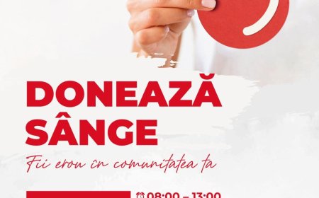 O NOUĂ CAMPANIE DE DONARE DE SÂNGE LA GIROC