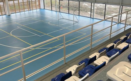 Sală de sport nouă pentru elevii din Măureni