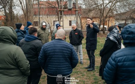 Ruben Lațcău, în dialog cu timișorenii din Plopi