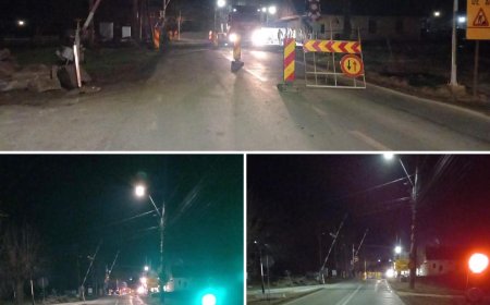Lucrări pe DN 59B. Trafic restricționat