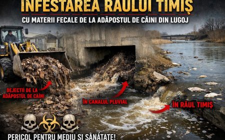 Acuzații privind deversări în canalul pluvial din Lugoj