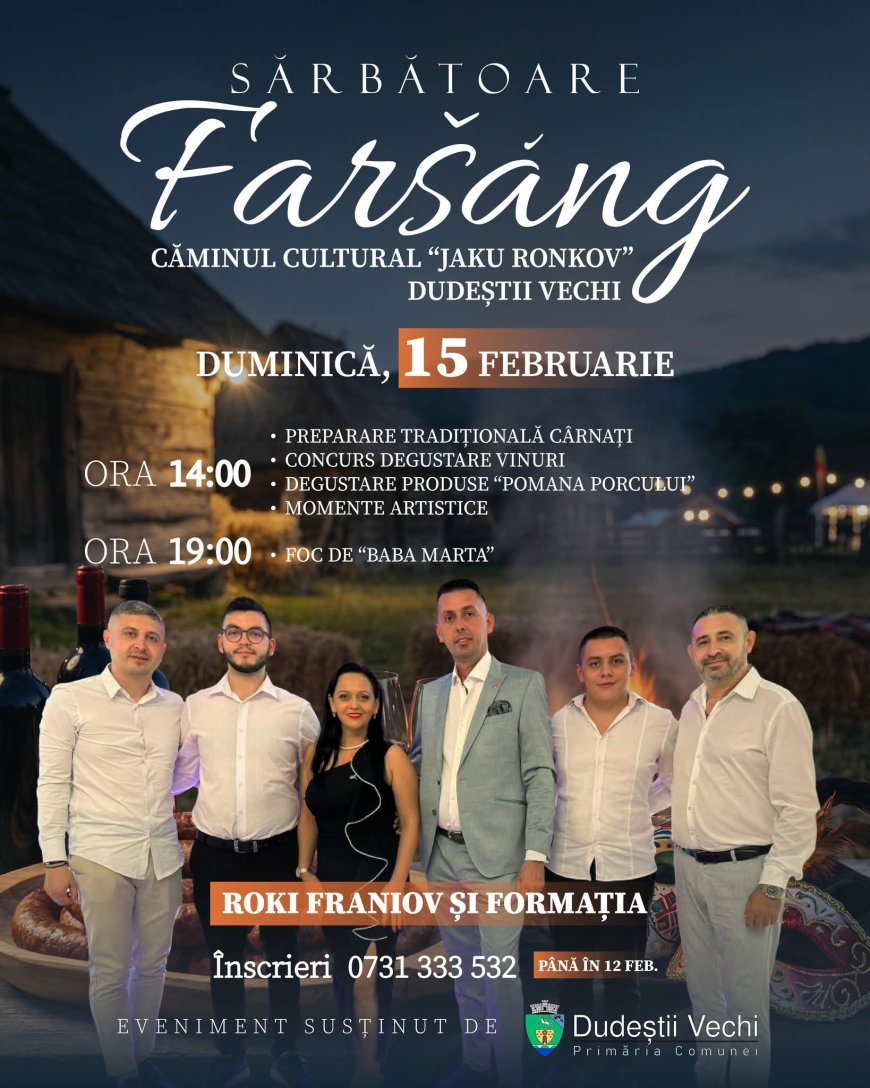 FĂRȘANG LA DUDEȘTII VECHI