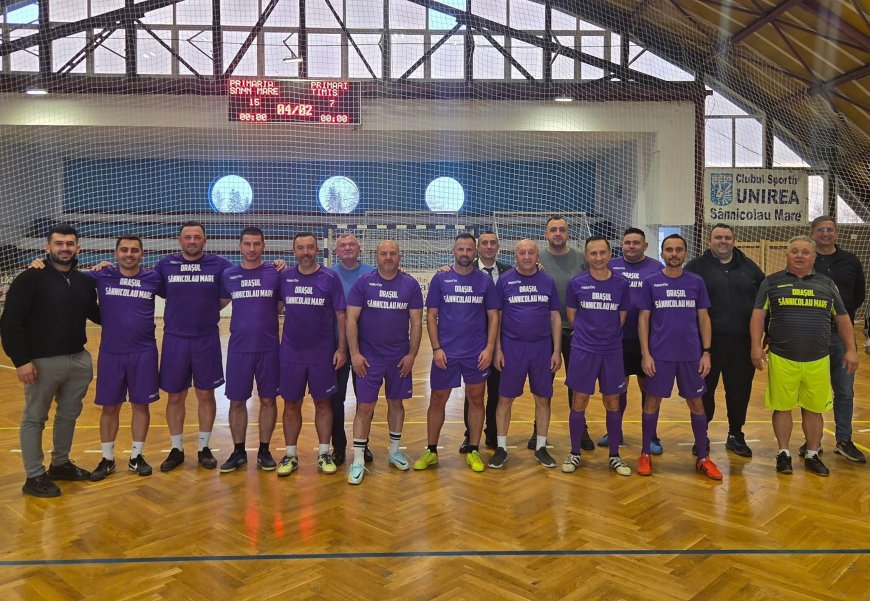 Prietenie și fotbal între primarii din Timiș