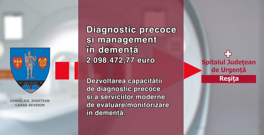 Investiții de peste 12 milioane de euro la Spitalul Județean Reșița