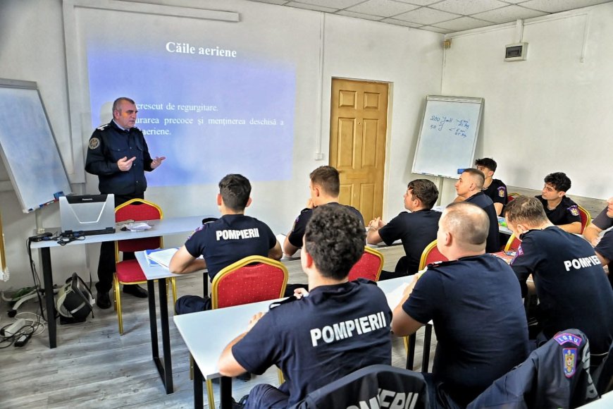 CURS DE PRIM AJUTOR PENTRU POMPIERI