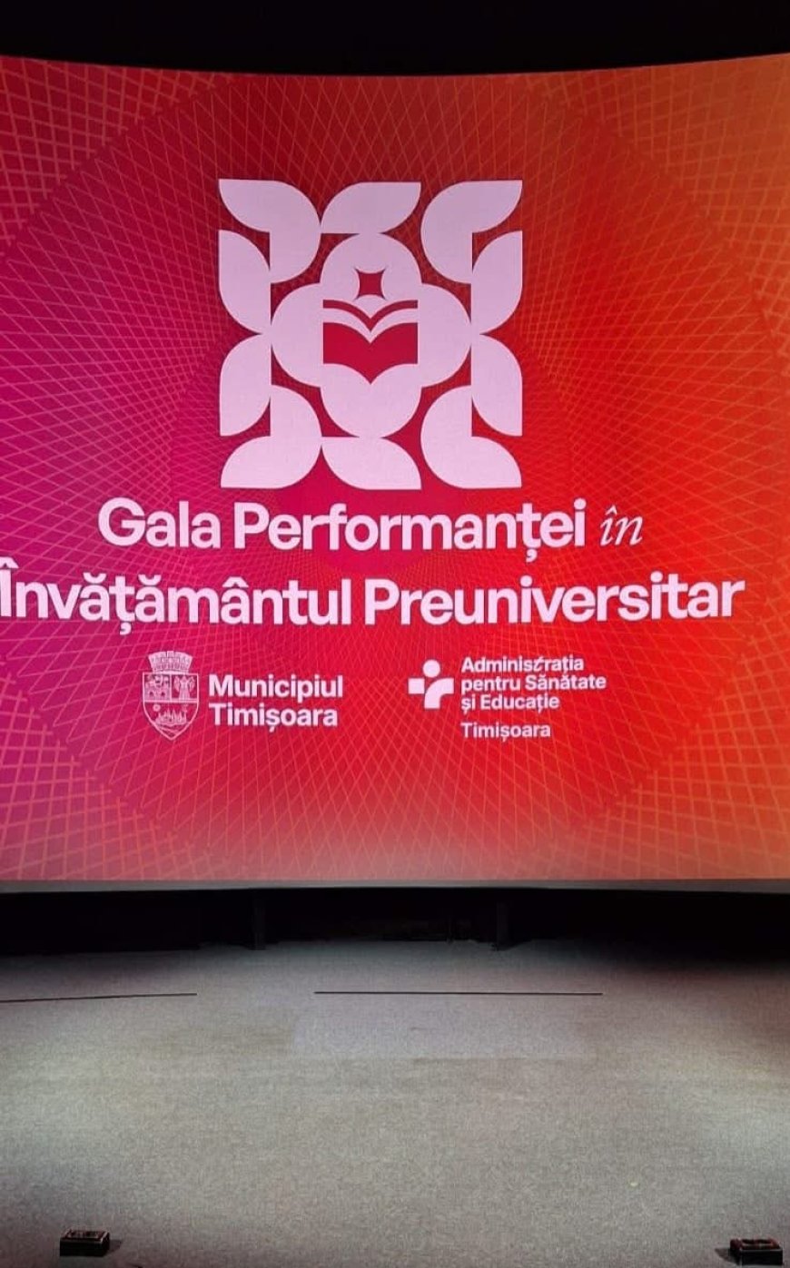 Elevii Colegiului „Carmen Sylva” premiați la Gala Performanței în Educație