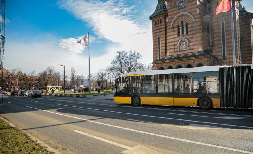 TIMIȘOARA, CONECTATĂ PRIN TRANSPORTUL PUBLIC