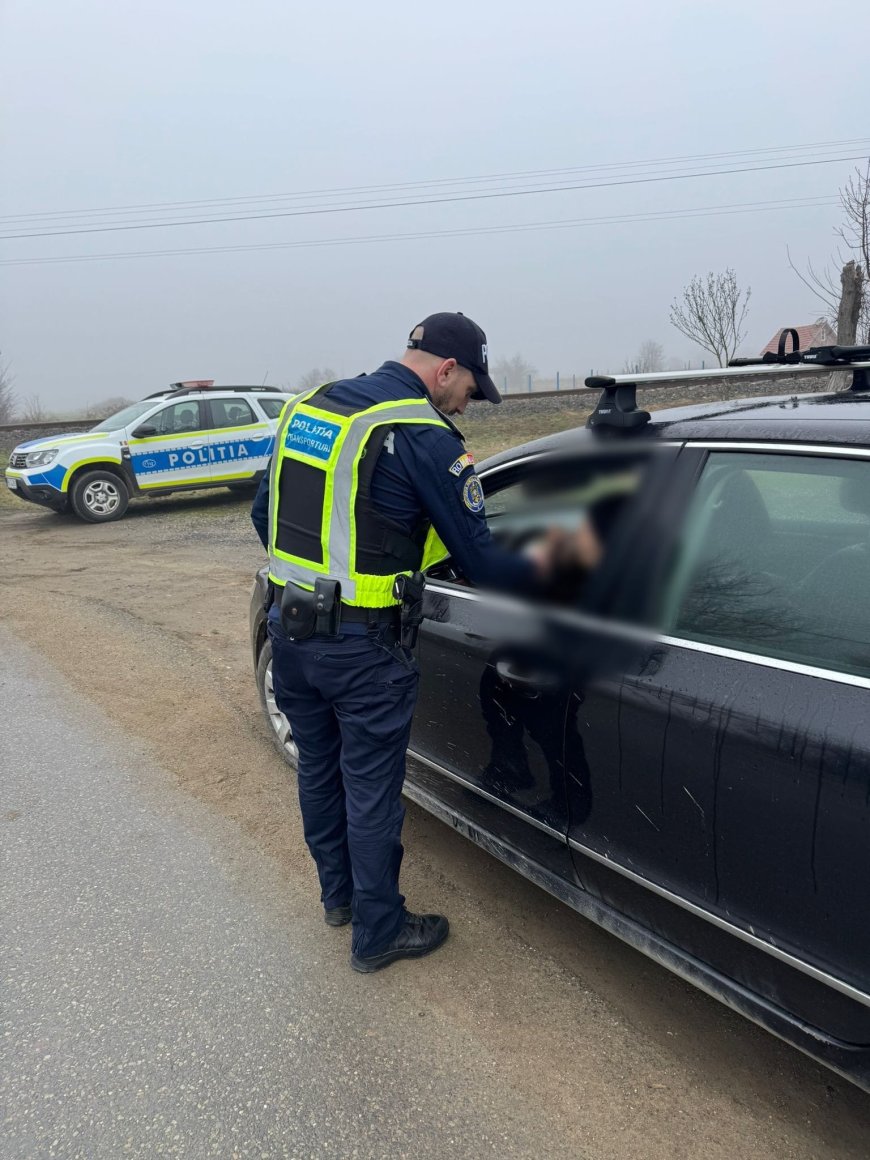 Acțiune a Poliției Transporturi Timiș