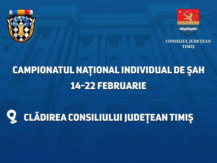 TIMIȘOARA DEVINE CAPITALA ȘAHULUI ROMÂNESC