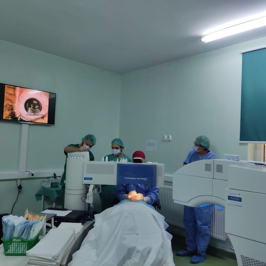 Laser oftalmologic avansat la Spitalul Municipal Timișoara