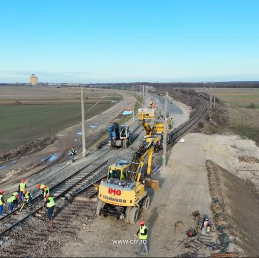 S-A DESCHIS CIRCULAȚIA FEROVIARĂ ÎN ZONA TOPOLOVĂȚ