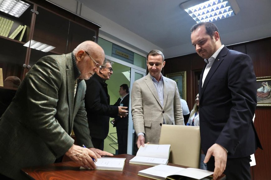 VIZITA MINISTRULUI SĂNĂTĂȚII LA CENTRUL MEDICAL DIN BUZIAȘ