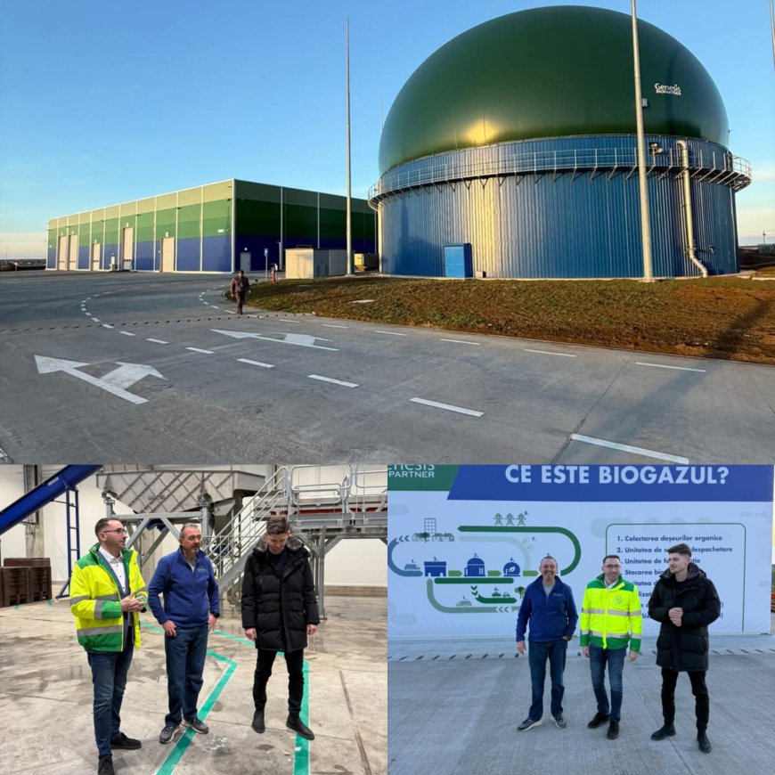 RESTURILE ORGANICE TRANSFORMATE ÎN BIOGAZ, LA PIȘCHIA