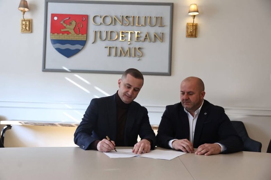 CJ TIMIȘ INVESTEȘTE 45 DE MILIOANE DE LEI ÎN PARTENERIAT CU 7 PRIMĂRII DIN JUDEȚ