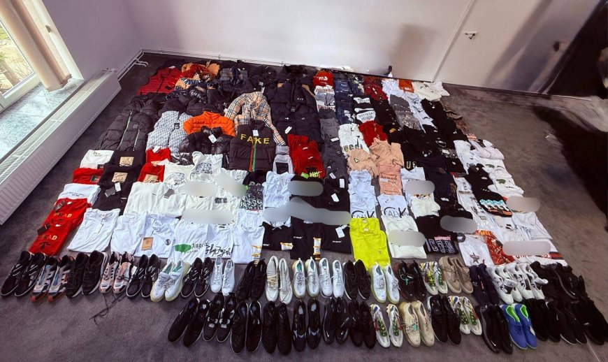 PRODUSE CONTRAFĂCUTE CONFISCATE DE JANDARMI