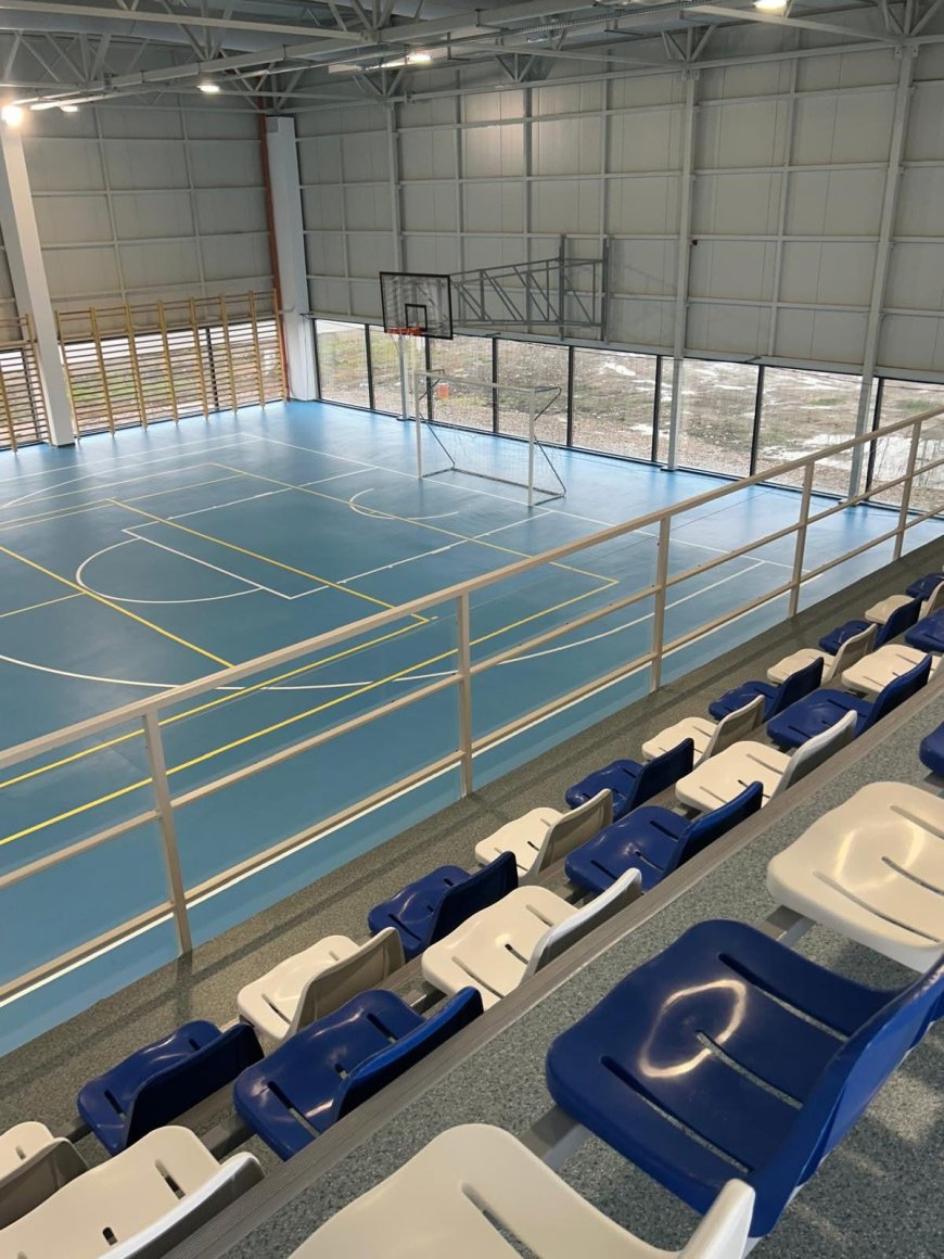 Sală de sport nouă pentru elevii din Măureni