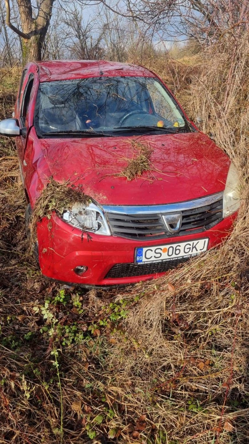 Accident rutier în apropiere de Reșița