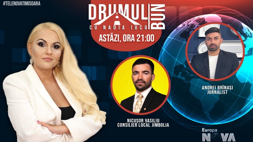 NU RATA EMISIUNEA DRUMUL BUN CU NADIA IUCU!
