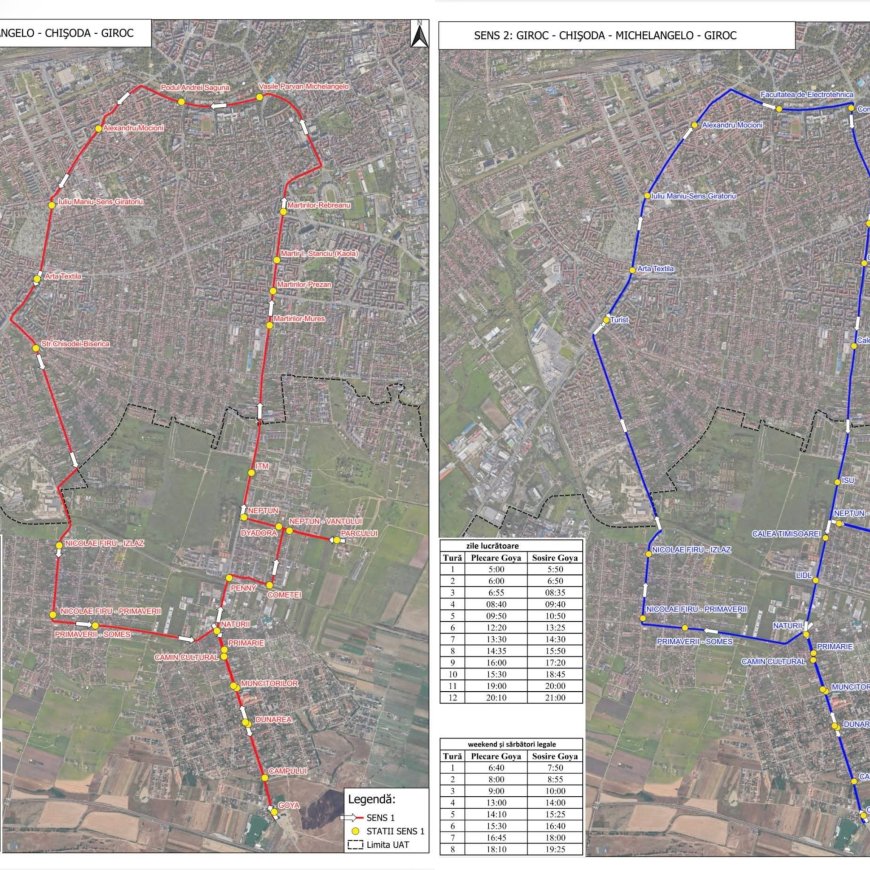 Se îmbunătățește transportul public din Giroc
